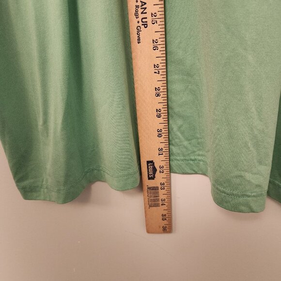 IZOD Polo Shirt Golf Casual Polyester Light Green Short Sleeve Mens XL‎ EUC - Picture 8 of 10
